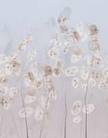 Панно Marburg Memoria 34306 Винил на флизелине (2,12*2,7) Голубой/Бежевый/Розовый, Листья/Цветы — фото 2, Обои для стен