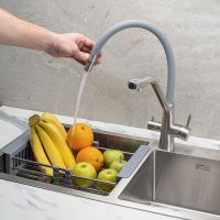 Коландер Ростовская Мануфактура Сантехники KS-01 Серый — фото 3, Аксессуары для кухни