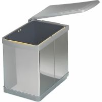 Ведро для мусора Alveus Albio 16L 224311 Хром — фото 1, Мусорные ведра