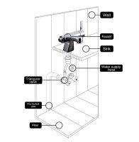 Смеситель на борт ванны Gappo Хром арт-G1204 — фото 12, Смесители на борт ванны