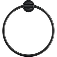 Кольцо для полотенец Duravit Starck T 0099474600 Черный матовый — фото 1, Полотенцедержатели