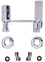 Смеситель для ванны Orange Push Хром арт-M01-100cr — фото 5, Смеситель для ванны