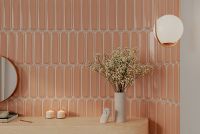 Керамическая плитка WOW Aquarelle O Toffee 129086 настенная 7,5x30 см — фото 2, Керамическая плитка