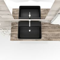 Товар: Раковина Esbano Circon 52 ESRNCIRC52MB Черная матовая - фото 4 Раковина Esbano Circon 52 ESRNCIRC52MB Черная матовая — фото 4, Раковины накладные