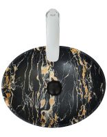 Раковина-чаша WeltWasser Elbach 3078 K514 41 10000004550 Мрамор — фото 2, Раковины накладные