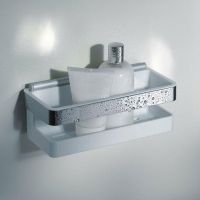 Полка корзина Keuco Collection Moll 12759 010001 Хром Антрацит арт-12759010001 — фото 3, Полки для ванной и душа