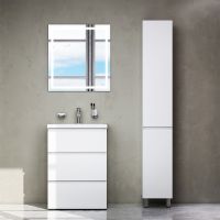 Товар: Тумба под раковину AM.PM Gem S 60 M91FSX0602WG Белая - фото 8 Тумба под раковину AM.PM Gem S 60 M91FSX0602WG Белая — фото 8, Мебель для ванной