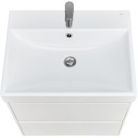 Тумба под раковину Roca Ona 60 A857613509 подвесная Белая матовая — фото 4, Мебель для ванной