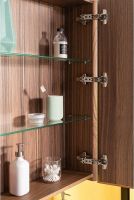 Зеркальный шкаф Aquanet Нью-Йорк 60 R 203951 Орех — фото 5, Зеркальные шкафы в ванную