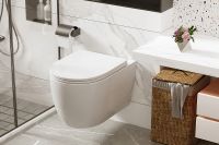 Унитаз Abber Bequem AC1105P подвесной с сиденьем Микролифт — фото 5, Унитазы