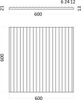 Товар: Гипсовая 3д панель Artpole Pallada M-0062 600x600 мм - фото 10 Гипсовая 3д панель Artpole Pallada M-0062 600x600 мм — фото 10, Гипсовые 3Д панели