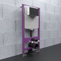 Клавиша смыва Triton-Pro EVO/B Щ0000065110 Черная матовая — фото 2, Кнопки смыва