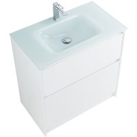 Тумба под раковину BelBagno Kraft 80 KRAFT-800-2C-PIA-BO Bianco Opaco — фото 12, Тумбы под раковину