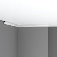 Товар: Карниз Decomaster 96251 2400x25x25 мм - фото 2 Карниз Decomaster 96251 2400x25x25 мм — фото 2, Карнизы