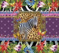 Фреска Ortograf Животные 10704 Фактура бархат FX Флизелин (3*2,7) Разноцветный, Животные/Цветы/Абстракция арт-10704 (бархат FX) — фото 2, Фрески