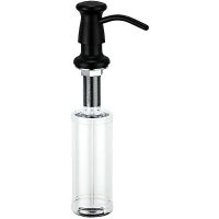 Дозатор для моющего средства Gappo G40 G403-1 Черный матовый — фото 1, Дозаторы для кухонных моек