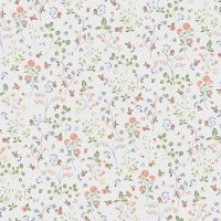 Обои Andrea Rossi Cheradi 54394-1 Винил на флизелине (1,06*10,05) Белый/Разноцветный, Цветы — фото 3, Обои для стен