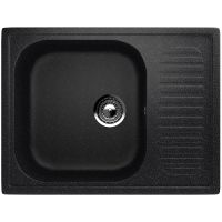 Кухонная мойка Ulgran Classic U-202-308 Черная — фото 1, Кухонные мойки