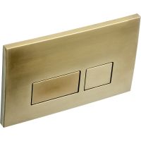 Клавиша смыва Boheme 664-MG Золото матовое — фото 1, Комплектующие для душевого оборудования