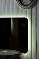 Товар: Зеркало Sintesi Salerno 120 SIN-SPEC-SALERNO-120 с подсветкой с подогревом с бесконтактным выключателем - фото 6 Зеркало Sintesi Salerno 120 SIN-SPEC-SALERNO-120 с подсветкой с подогревом с бесконтактным выключателем — фото 6, Зеркала в ванную комнату