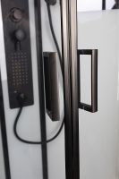 Товар: Душевая кабина Niagara Premium 100x100 NG-6902-01GD Black с гидромассажем - фото 12 Душевая кабина Niagara Premium 100x100 NG-6902-01GD Black с гидромассажем — фото 12, Душевые кабины