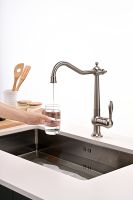 Товар: Смеситель для кухни Paulmark Retro Никель арт-Re213226-NI - фото 5 Смеситель для кухни Paulmark Retro Никель арт-Re213226-NI — фото 5, Смесители для кухни