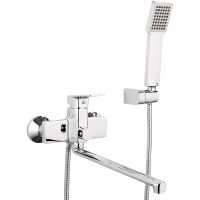 Смеситель для ванны Frap H46 F2246 универсальный Хром — фото 1, Смеситель для ванны