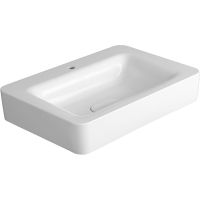 Раковина Simas Henges 70 HE10bi*1 Белая — фото 1, Раковины накладные