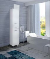 Пенал Onika Модерн 26.10 Белый — фото 2, Пеналы для ванной комнаты