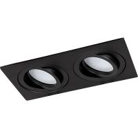 Встраиваемый светильник Artelamp Tarf A2168PL-2BK Черный — фото 2, Точечные светильники