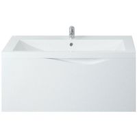 Тумба под раковину 1MarKa Этюд 75П Белая глянцевая — фото 1, Тумбы под раковину