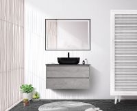 Товар: Тумба под раковину BelBagno Kraft 90 KRAFT-900-2C-SO-CG подвесная Cemento Grigio - фото 17 Тумба под раковину BelBagno Kraft 90 KRAFT-900-2C-SO-CG подвесная Cemento Grigio — фото 17, Тумбы под раковину