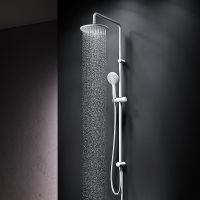 Душевая система AM.PM Gem F0790033 Белая матовая — фото 9, Душевые стойки