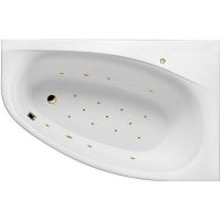 Акриловая ванна Excellent Kameleon 170x110 R WAEX.KMP17.RELAX.GL с гидромассажем — фото 1, Ванны