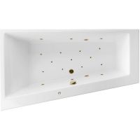 Акриловая ванна Excellent Sfera 170x100 L WAEX.SFL17.RELAX.BR с гидромассажем — фото 1, Ванны