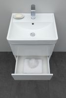 Тумба под раковину Aquanet Вега 50 подвесная Белый глянец арт-308332 — фото 13, Тумбы под раковину