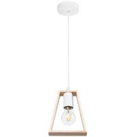 Настенный светильник Artelamp Brussels A8030SP-1WH Светлое дерево Белый — фото 1, Светильники