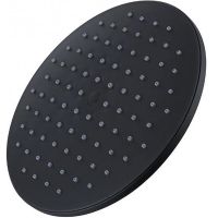 Верхний душ Bravat Built-in P70253BW-ENG Черный матовый — фото 1, Верхние души