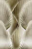 Панно Zambaiti Parati Trussardi VII Винил на флизелине (2*3) Коричневый/Бежевый, Абстракция/Листья арт-18970 — фото 2, Обои для стен