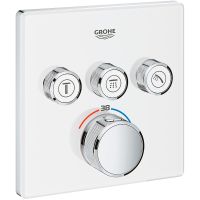 Смеситель для душа Grohe Grohtherm SmartControl 29157LS0 с термостатом Белая луна — фото 1, Смеситель для душа