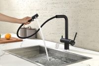 Товар: Смеситель для кухни Paulmark Serpentine Se213222-418 Черный металлик - фото 15 Смеситель для кухни Paulmark Serpentine Se213222-418 Черный металлик — фото 15, Смесители