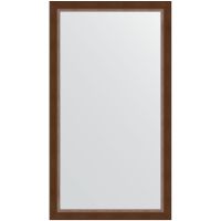 Зеркало Evoform Definite 136х76 BY 1104 в багетной раме - Орех 65 мм — фото 1, Мебель для ванной