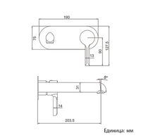 Смеситель для раковины Gappo G03-6 G1003-26 Черный матовый Хром — фото 12, Смесители для раковины
