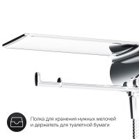 Гигиенический душ со смесителем AM.PM X-Joy TouchReel F0H85A800 Хром — фото 6, Гигиенические души