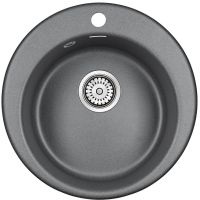 Кухонная мойка Paulmark Gelegen 50 PM404800-DG Графит — фото 1, Кухонные мойки