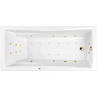 Акриловая ванна Whitecross Palace 180х80 0104.180080.100.ULTRA.GL с гидромассажем — фото 1, Ванны