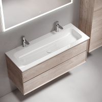 Тумба под раковину Sancos Marmi 2.0 120 MR2.0120EG подвесная Дуб галифакс натуральный — фото 10, Мебель для ванной