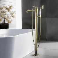 Товар: Смеситель для ванны Aquatek Классик AQ1545PG Полированное золото - фото 2 Смеситель для ванны Aquatek Классик AQ1545PG Полированное золото — фото 2, Смесители напольные