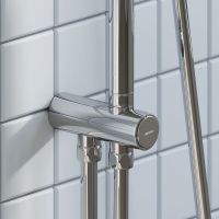 Товар: Душевая система Damixa Merkur 940000000 Хром - фото 4 Душевая система Damixa Merkur 940000000 Хром — фото 4, Душевое оборудование. Душевая программа