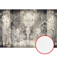 Фреска Ortograf Splendo 31771 Фактура бархат FX Флизелин (4*2,7) Коричневый, Вензель/Архитектура — фото 1, Фрески